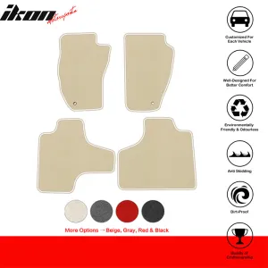 2008-2013 Jeep Liberty Car Floor Mats Carpet 4PC Nylon