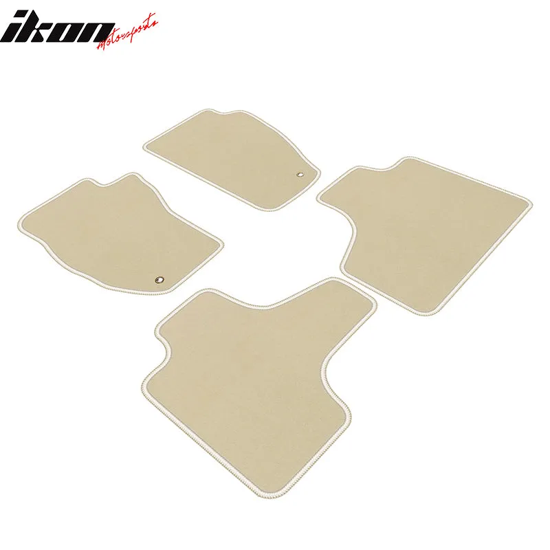 2008-2013 Jeep Liberty Car Floor Mats Carpet 4PC Nylon