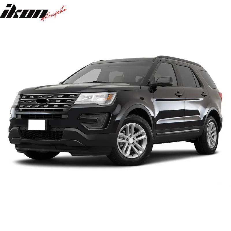 2015-2019 Ford Explorer Bucket Seat 3D Floor Mats Liner Carpets TPE