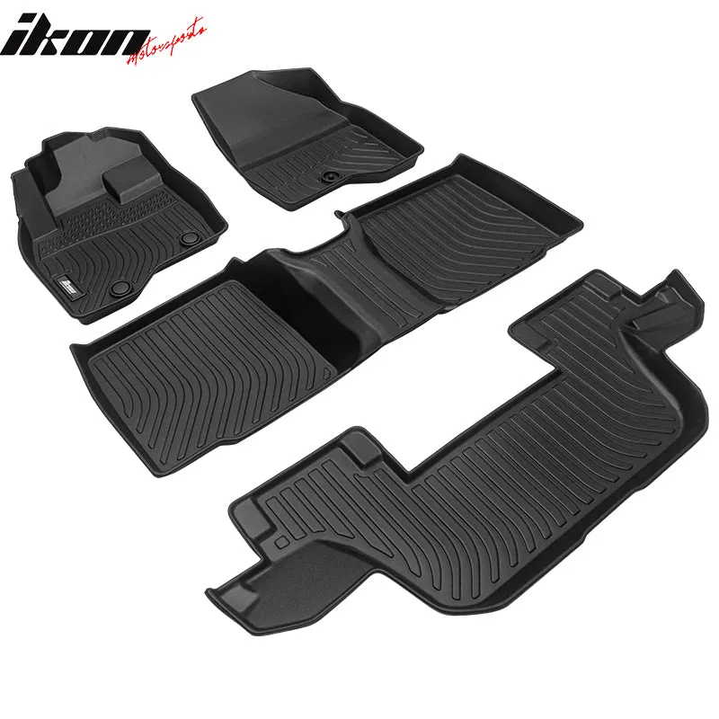 2015-2019 Ford Explorer Bucket Seat 3D Floor Mats Liner Carpets TPE