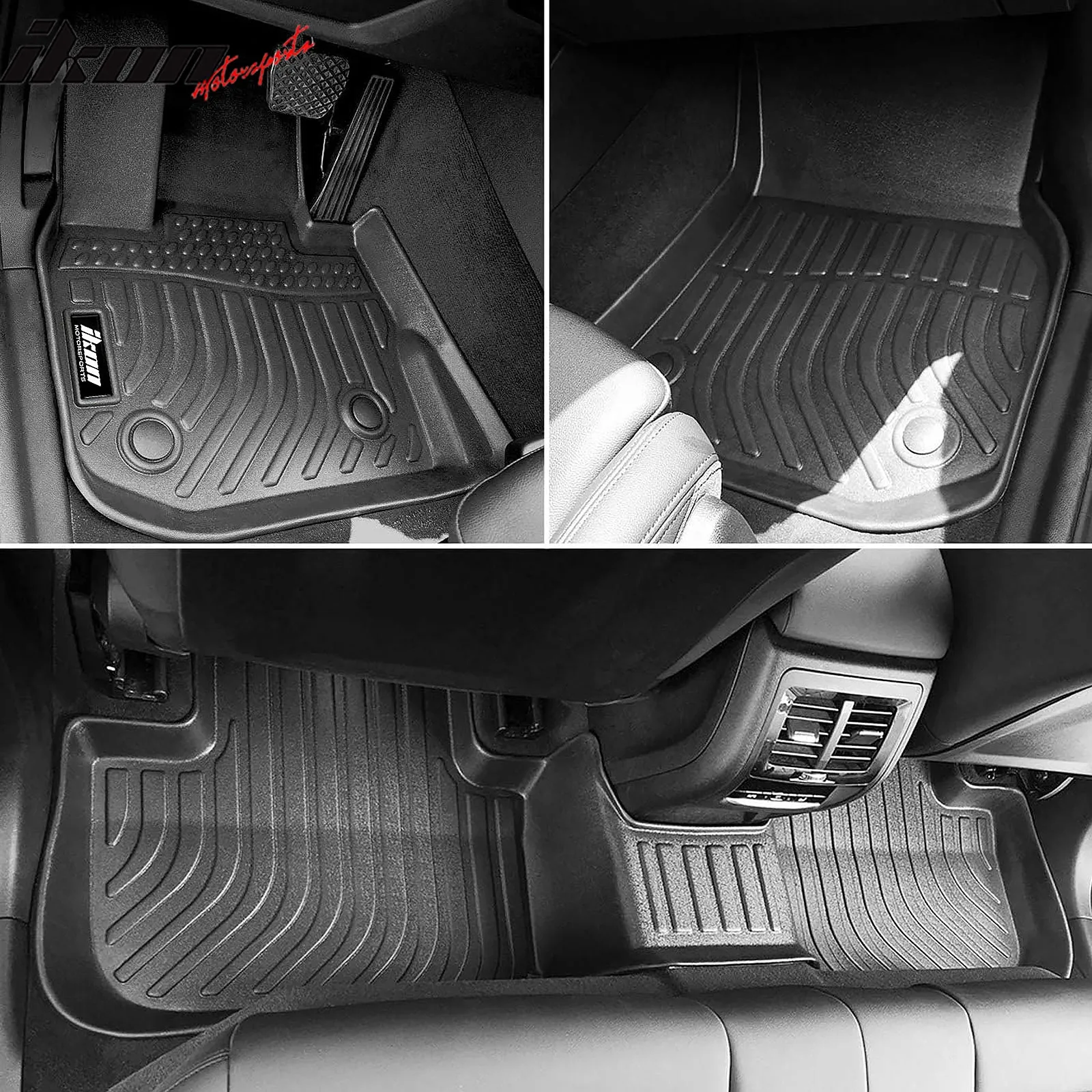 2018-2024 BMW X3 G01 X3M F97 2019-2024 X4 G02 X4M F98 3D Floor Mat TEP