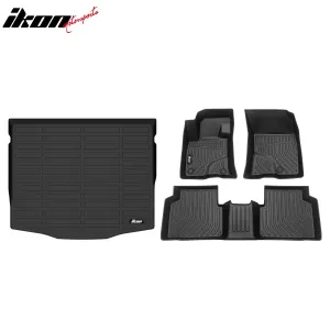2020-2024 Ford Escape Non-Hybrid TPE 3D Floor Mats   Trunk Cargo Mat