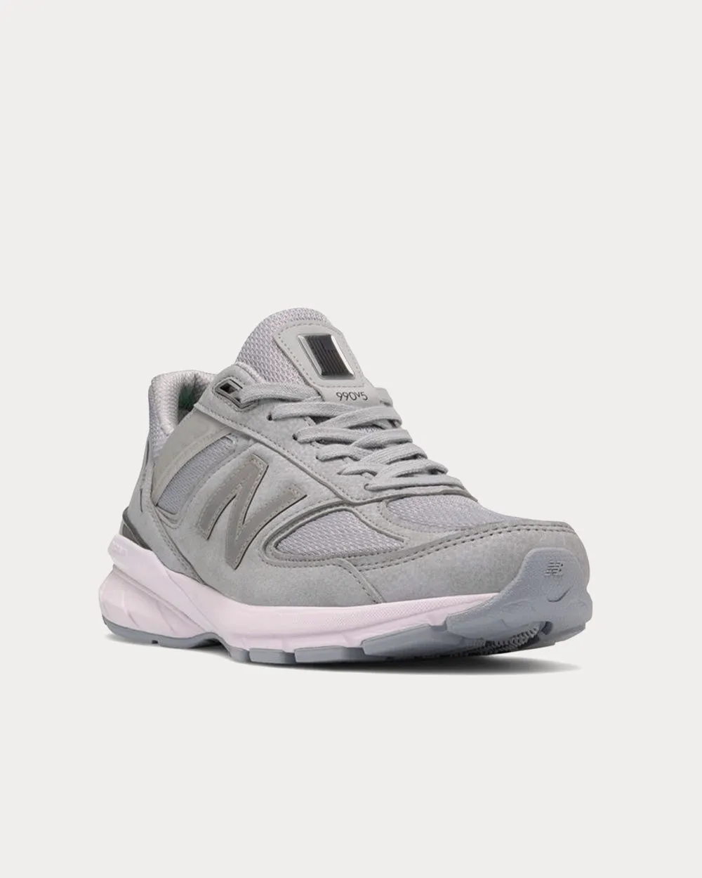 990v5 Vegan Grey Running Shoes