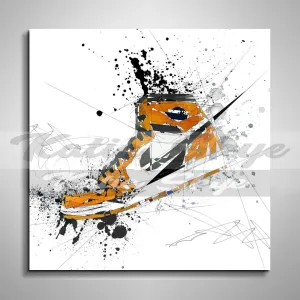 ABSTRACT SNEAKERS ART INSPIRED BY AIR JORDANS SNEAKERS //SNK-AJ04