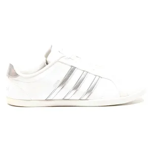 ADIDAS Low Top Trainers White Leather Womens UK 8