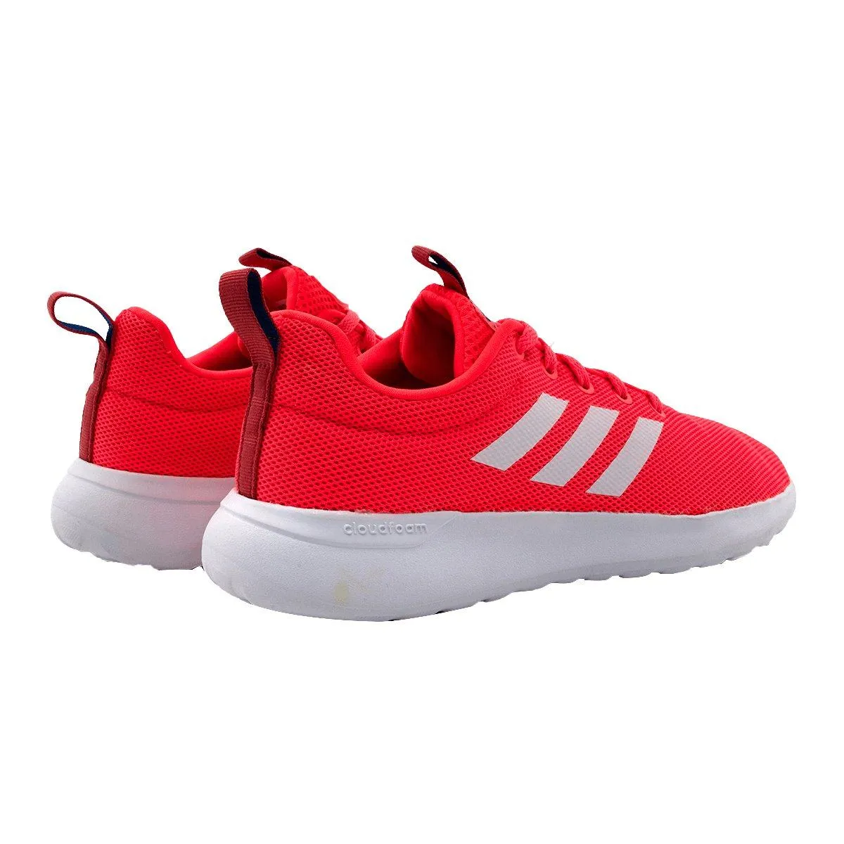 Adidas Neo Lite Racer Running Sport Shoes Fabric Pink Colour For Women
