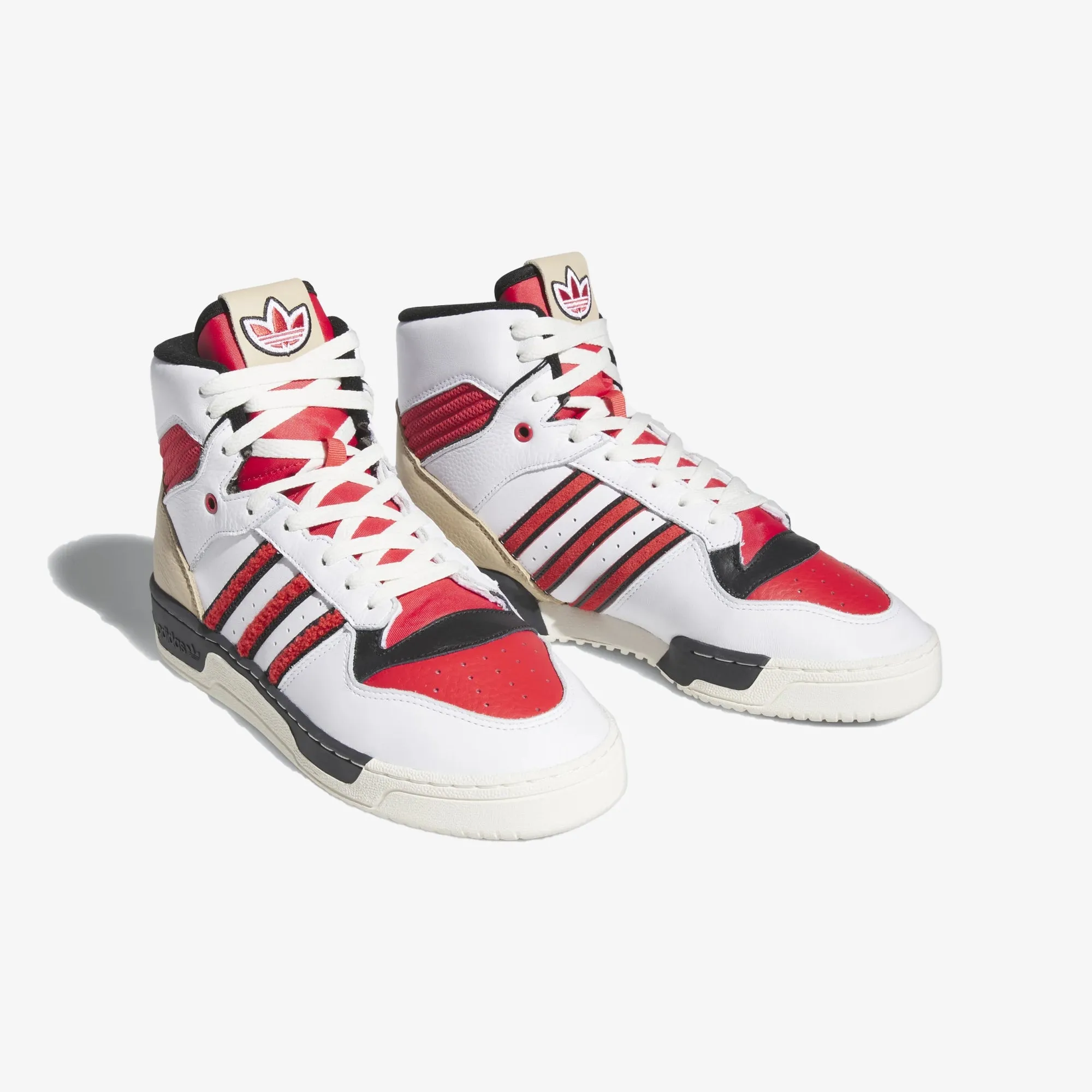 Adidas Originals | RIVALRY HIGH  { CLOUD WHITE/GLORY RED