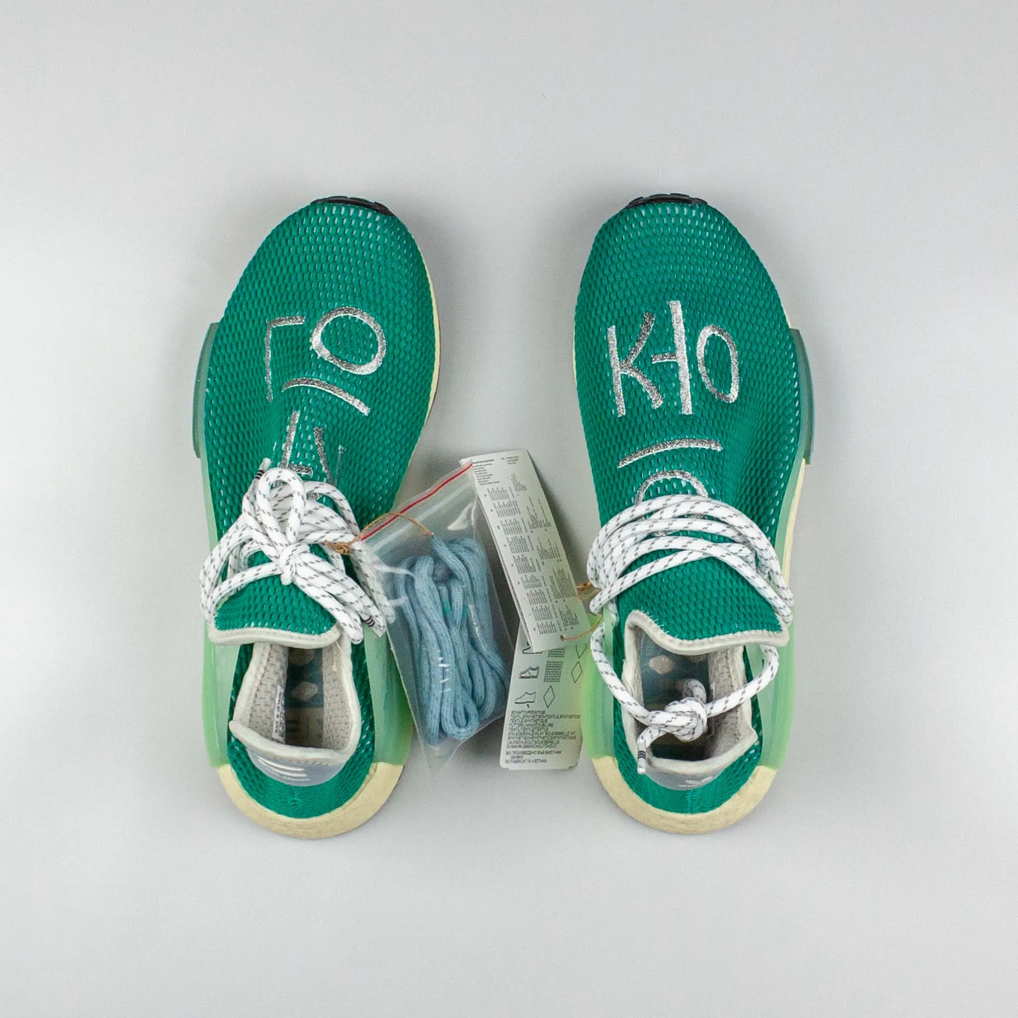 Adidas Pharrell Hu NMD - Dash Green (Size UK:9.5)
