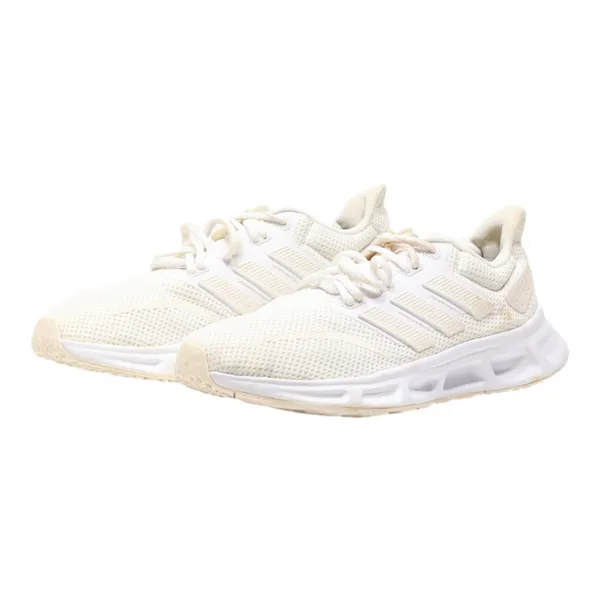 ADIDAS Sneaker Trainers Cream Synthetic Mens UK 7