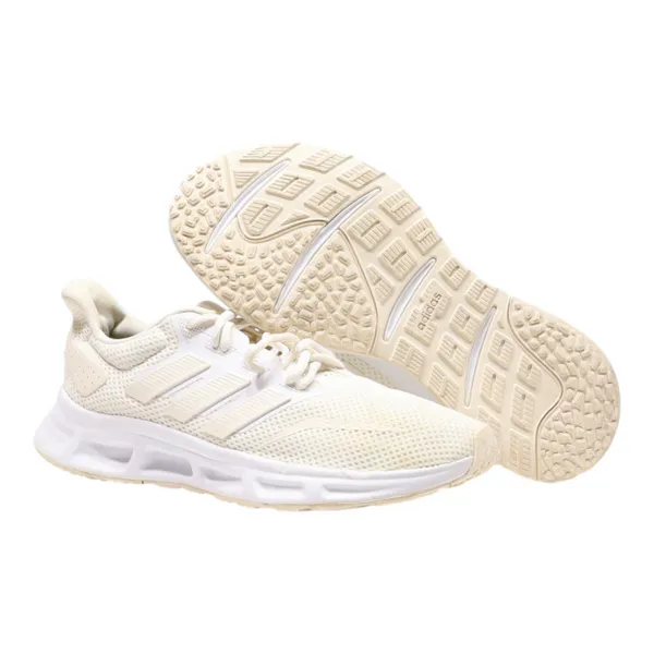 ADIDAS Sneaker Trainers Cream Synthetic Mens UK 7