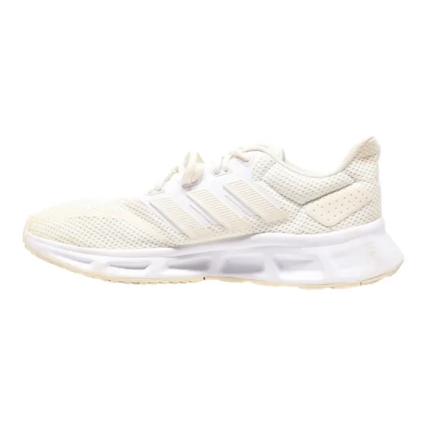 ADIDAS Sneaker Trainers Cream Synthetic Mens UK 7