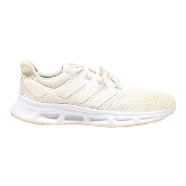 ADIDAS Sneaker Trainers Cream Synthetic Mens UK 7