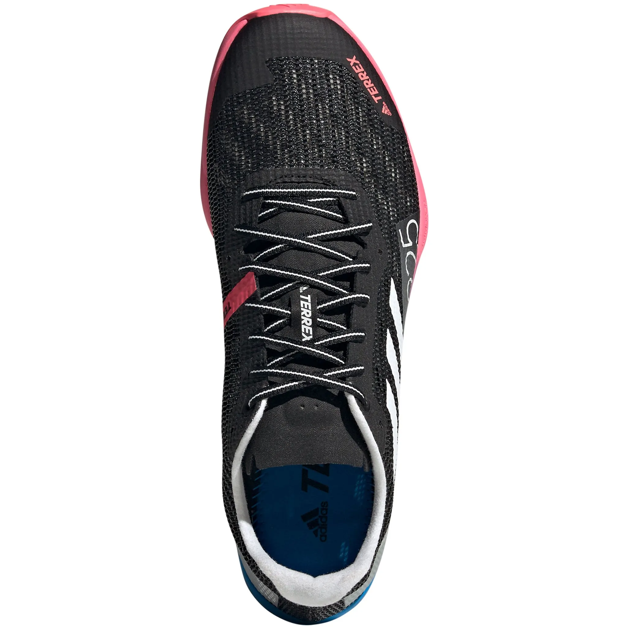 Adidas Terrex Speed Pro SG Core Black Crystal White Blue Rush