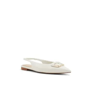 Aldo BUDAPESTA-IN100 Ladies WHITE Flat Shoes