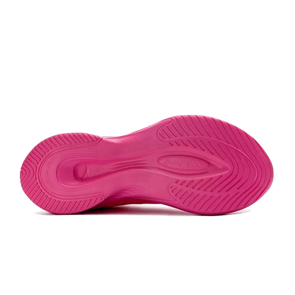 Anta Running Running Shoes For Women, Rose Red