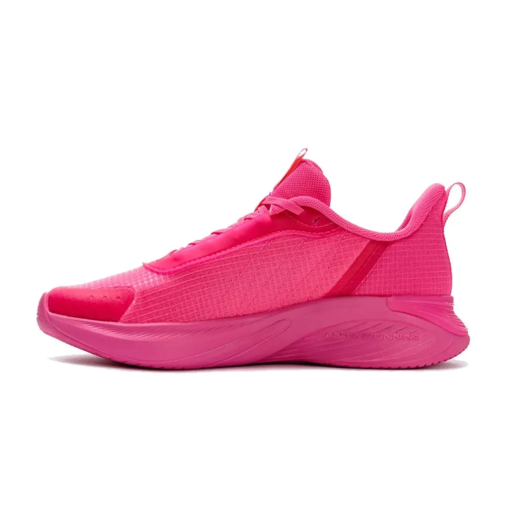 Anta Running Running Shoes For Women, Rose Red