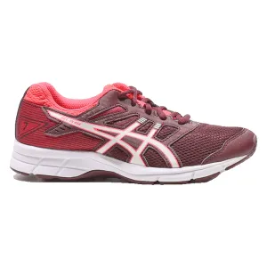 ASICS GEL-IKAIA Sneaker Trainers Maroon Synthetic Womens UK 3.5