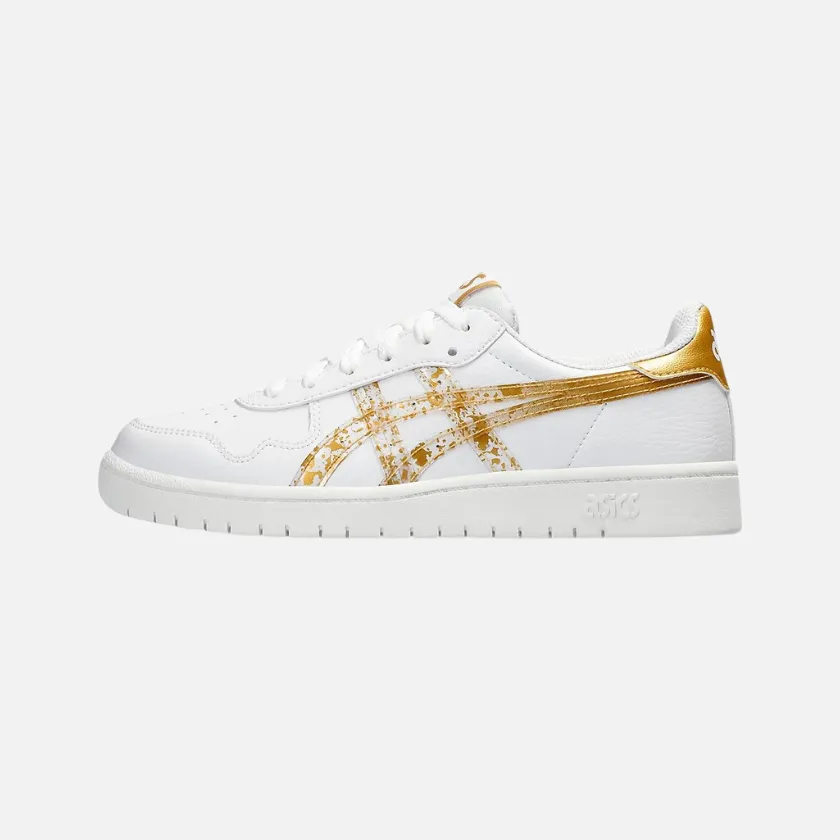 Asics JAPAN S Women's Lifestyle Shoes - White/Pure Gold
