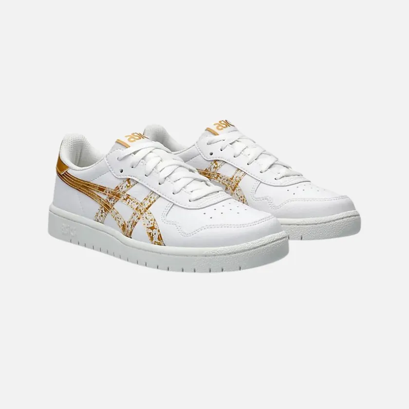 Asics JAPAN S Women's Lifestyle Shoes - White/Pure Gold