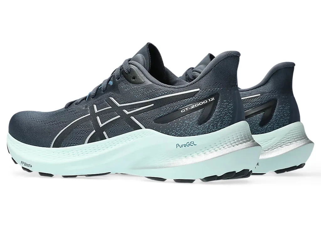 Asics Women's GT-2000 12 Running Shoes in Tarmac/Pure Silver