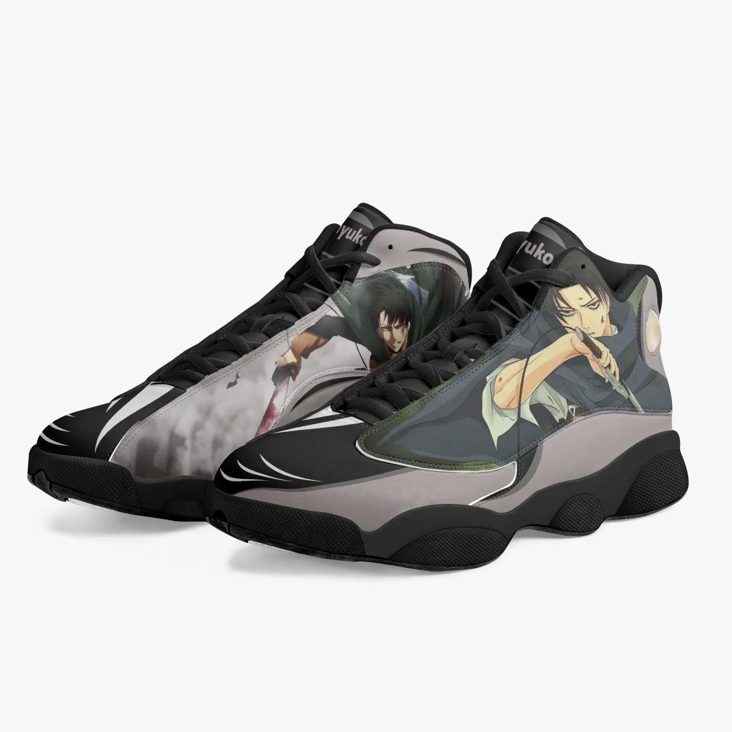Attack On Titan Levi Ackerman JD13 Anime Shoes