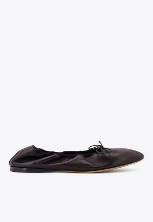 Awar Leather Ballet Flats