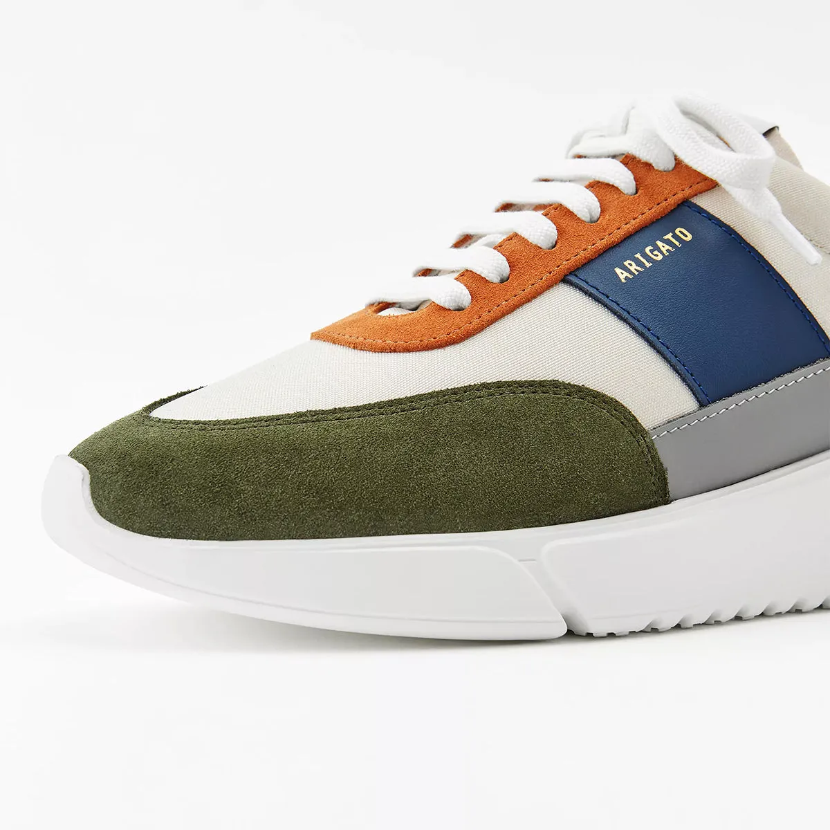 Axel Arigato - Genesis Vintage Runner Trainers in Cremino/Green