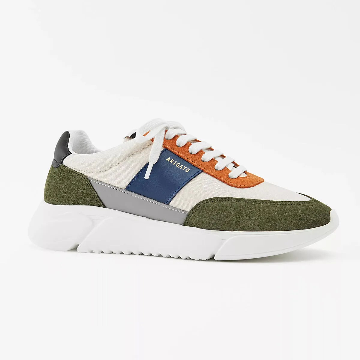 Axel Arigato - Genesis Vintage Runner Trainers in Cremino/Green