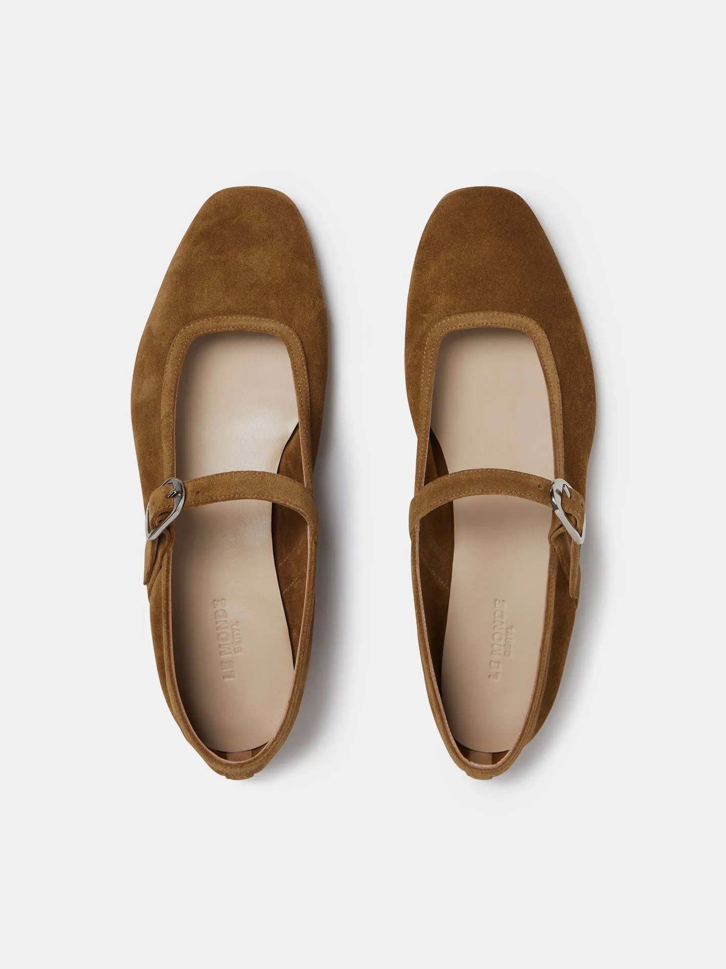 Ballet Mary Jane / Taupe Suede
