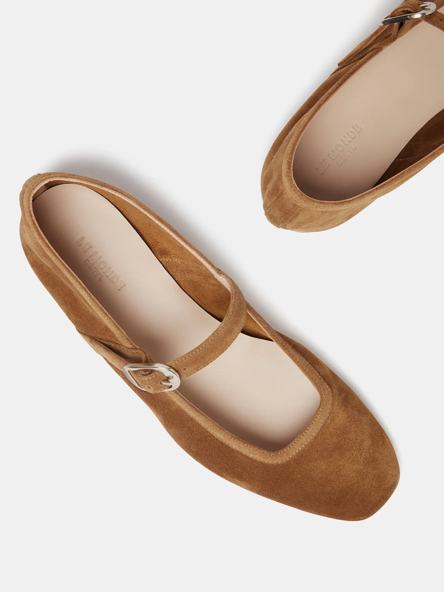 Ballet Mary Jane / Taupe Suede