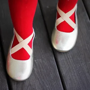 Better Than Gold Ballet Flats