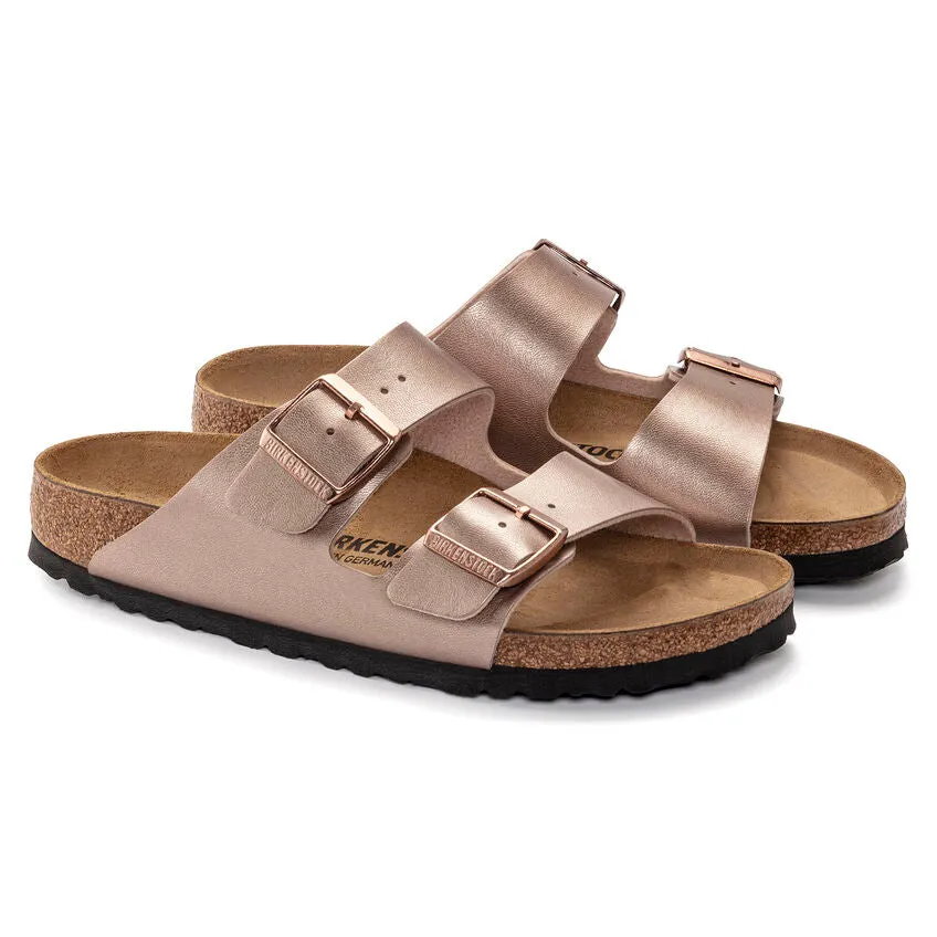 'Birkenstock' Women's Arizona Birko-Flor® Sandal - Copper
