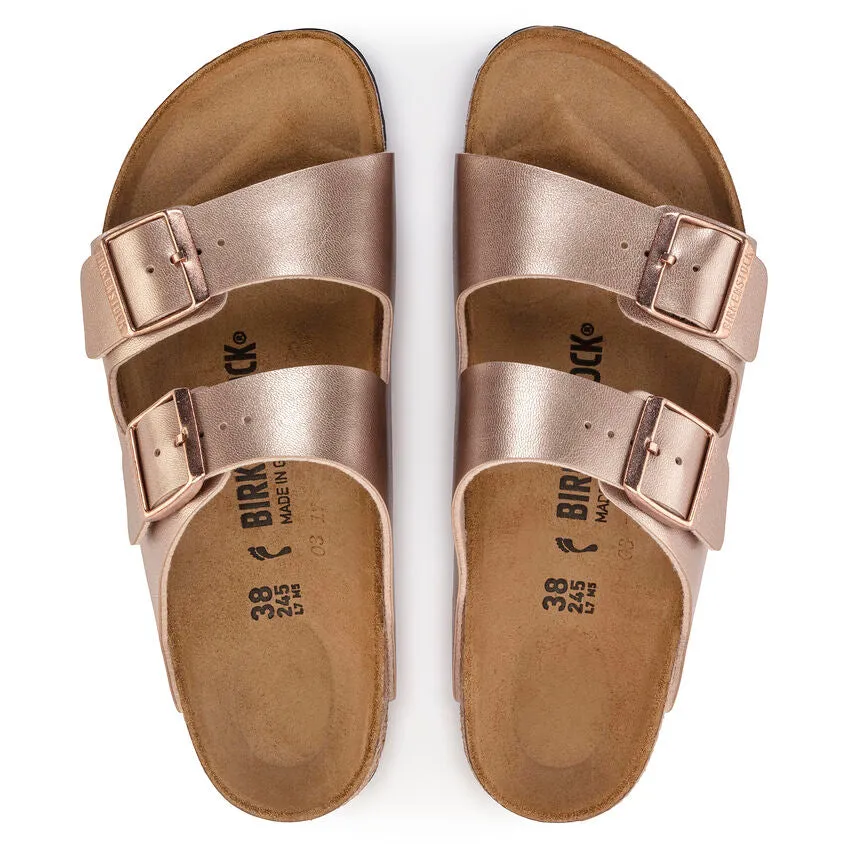 'Birkenstock' Women's Arizona Birko-Flor® Sandal - Copper