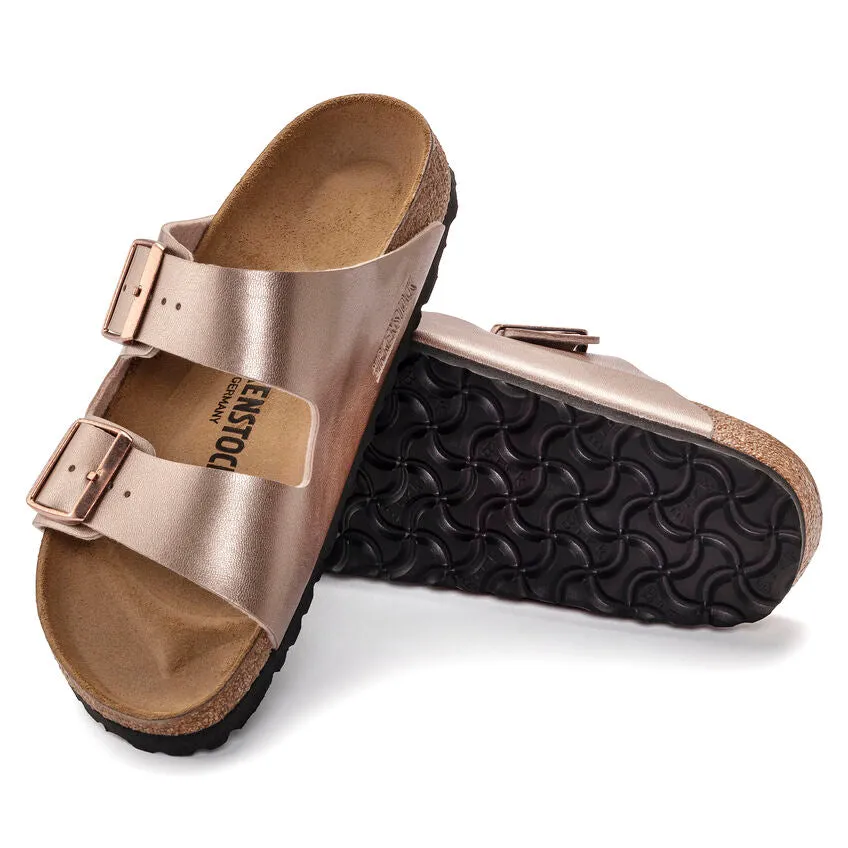 'Birkenstock' Women's Arizona Birko-Flor® Sandal - Copper