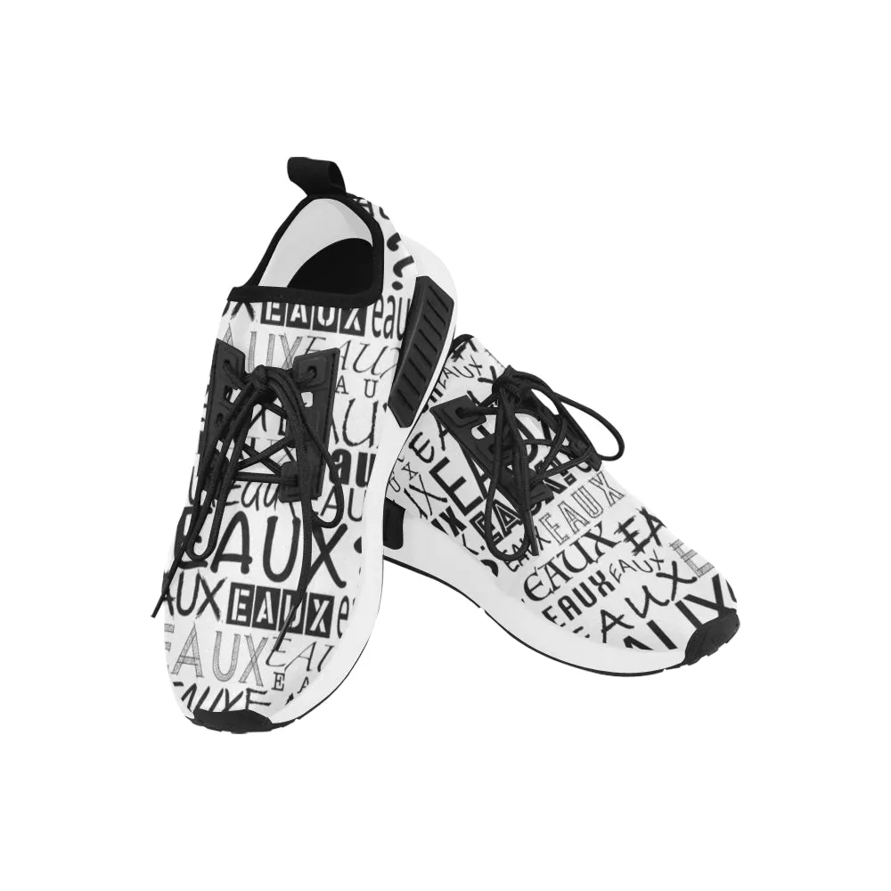 BLACK ALLEAUXVER EAUX MEN'S RUNNING SHOES