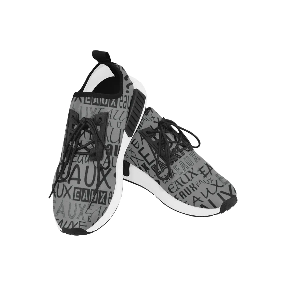 BLACK ALLEAUXVER EAUX MEN'S RUNNING SHOES