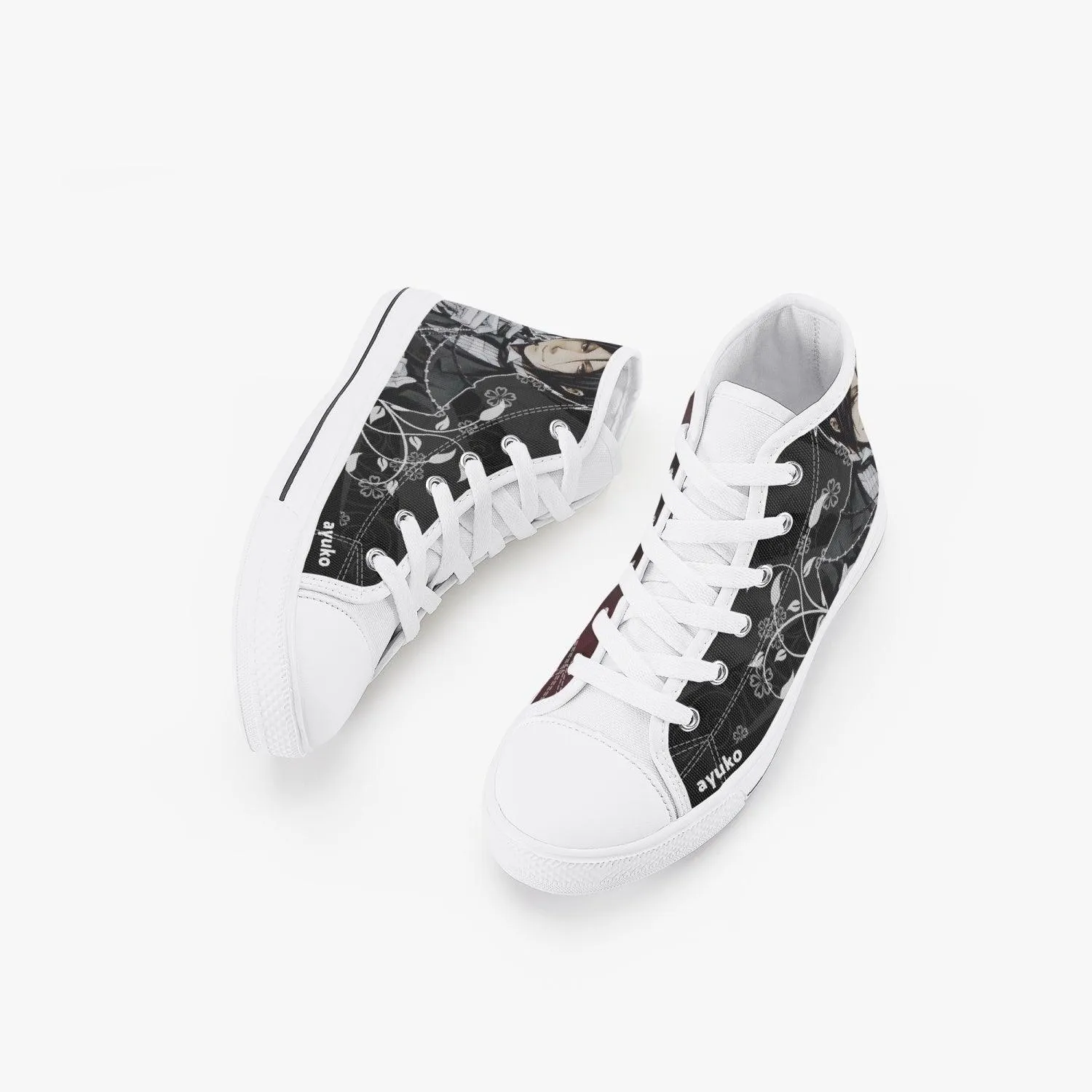Black Butler Sebastian Michaelis Kids A-Star High Anime Shoes