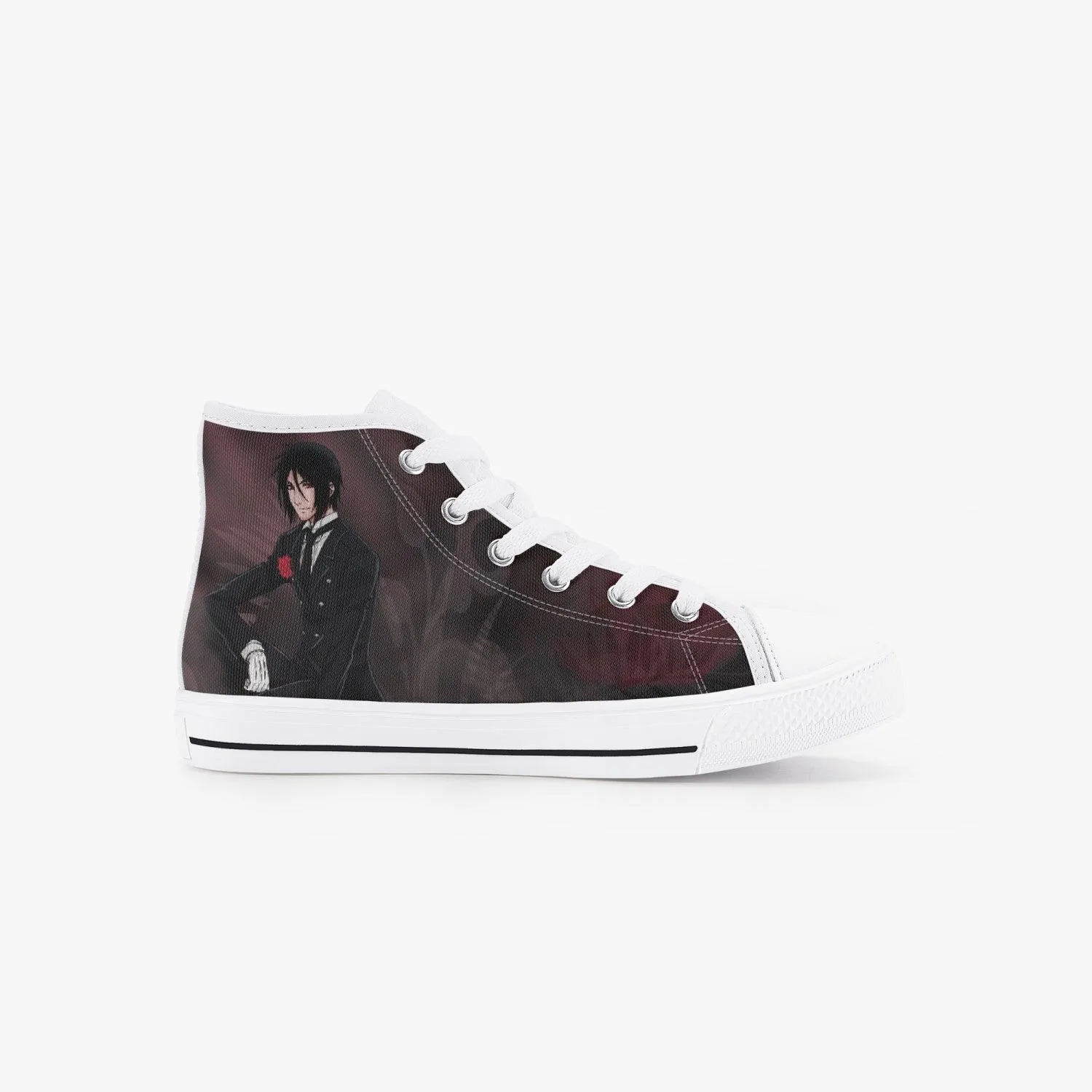 Black Butler Sebastian Michaelis Kids A-Star High Anime Shoes