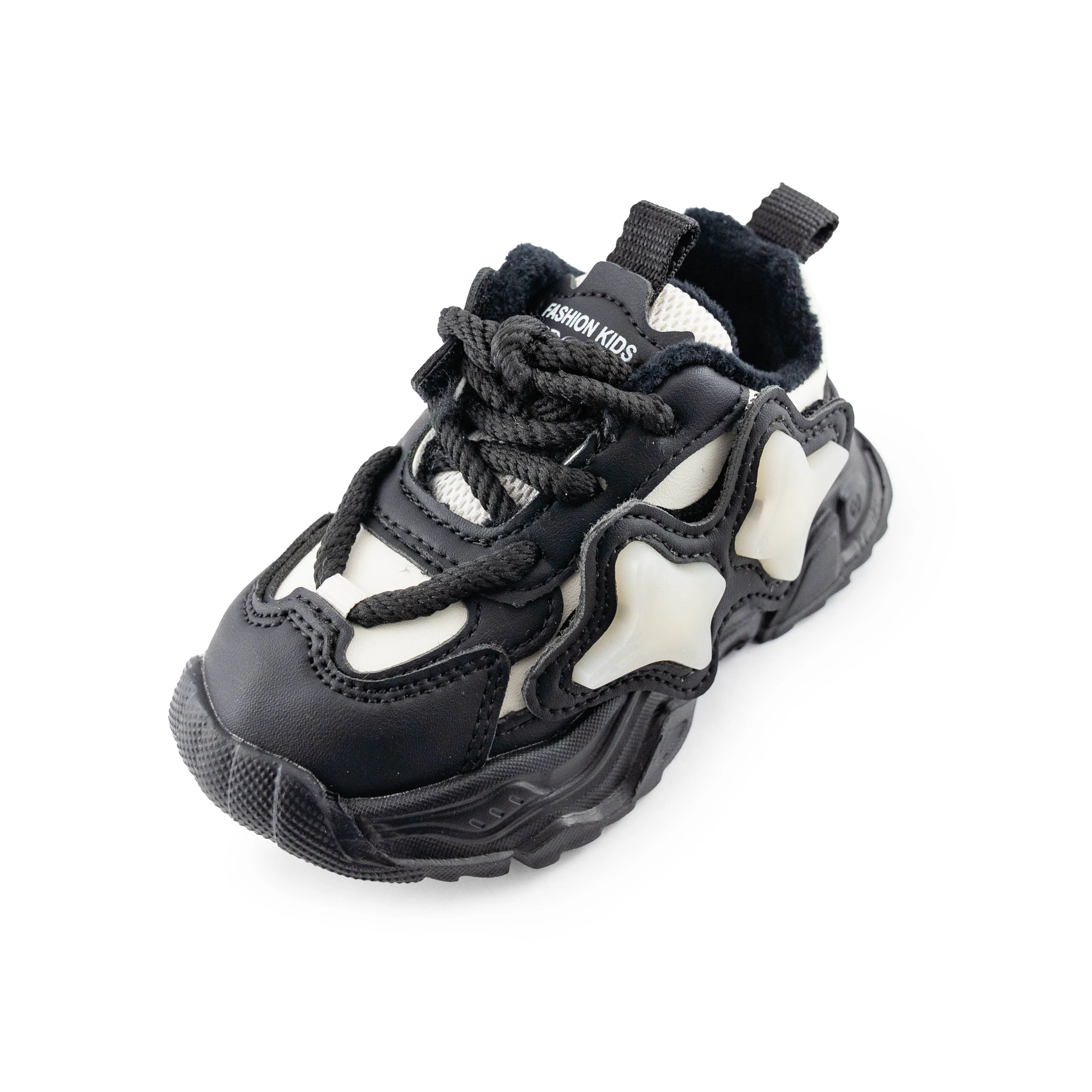 Black Star Kids' Sneakers for B2057D Black
