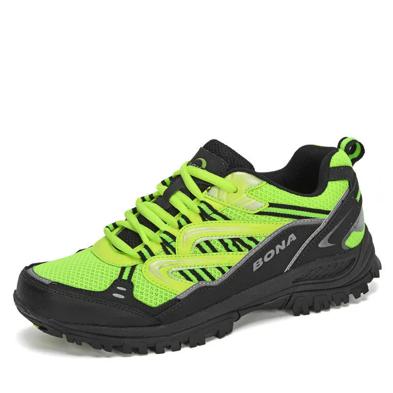 BONA Outdoor Hiking Shoes. Mesh Breathable Unisex Sneakers