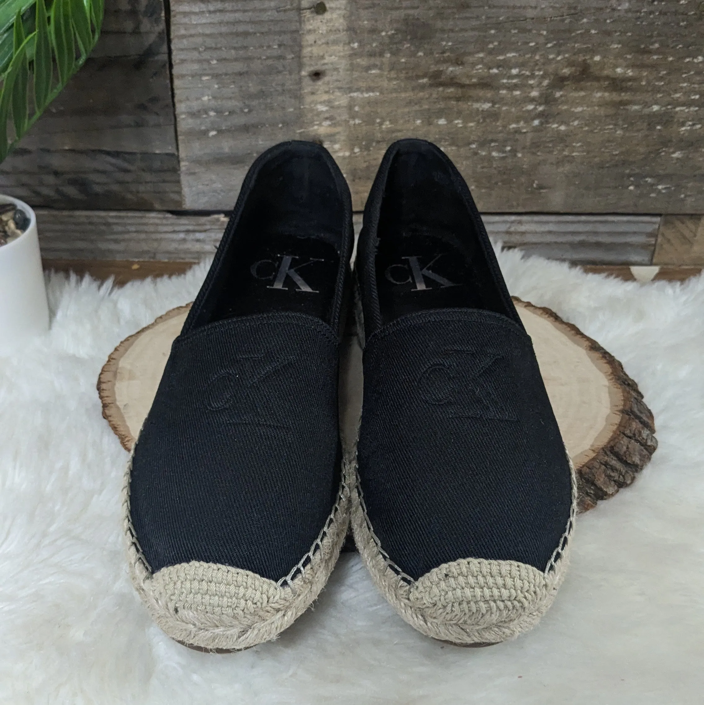 Calvin Klein Espadrilles Sz 8