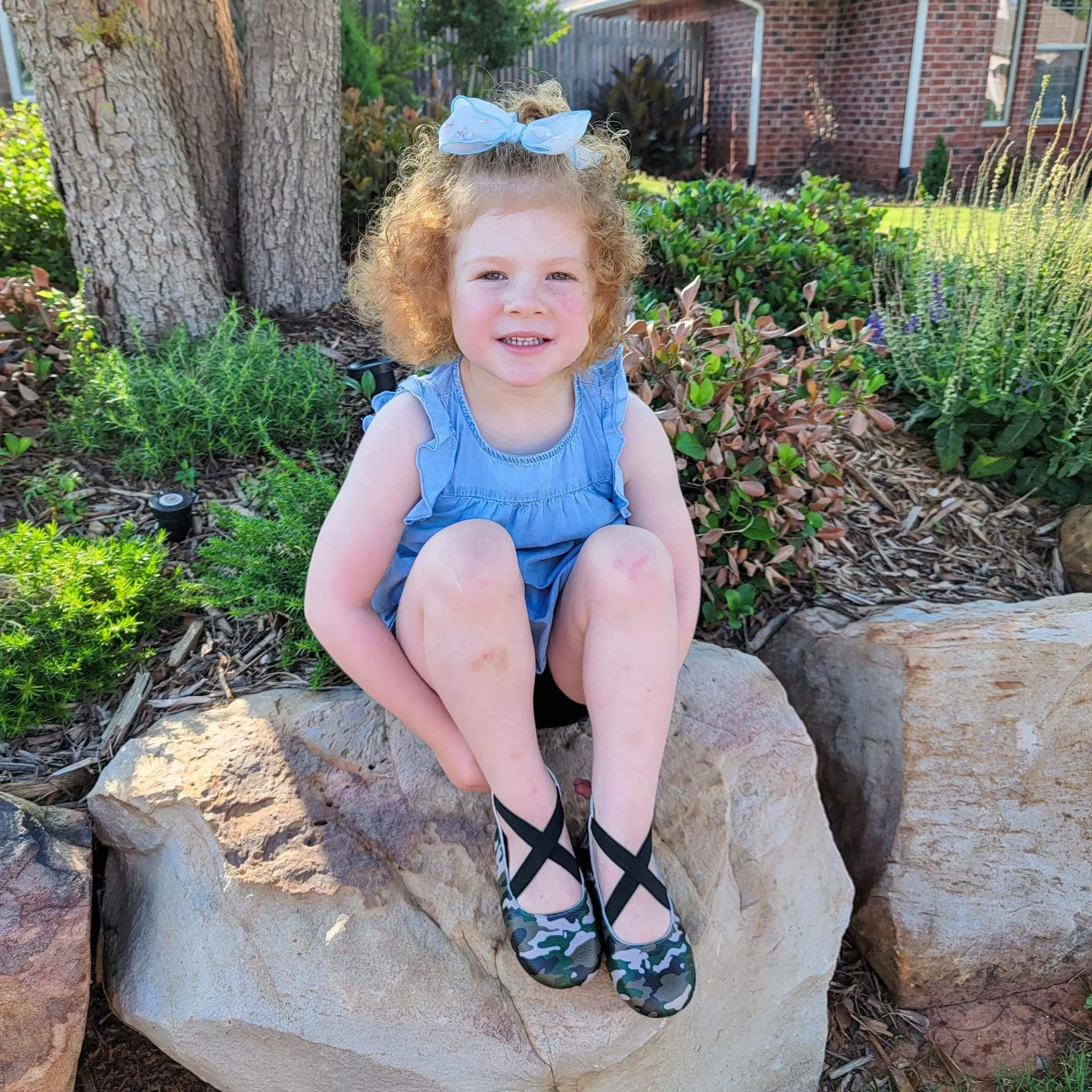 Camo Ballet Flats