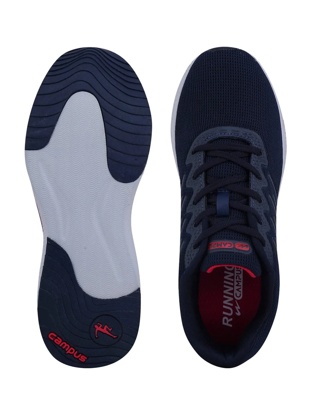 CAMP-MIRACLE Navy Men's Running Shoes