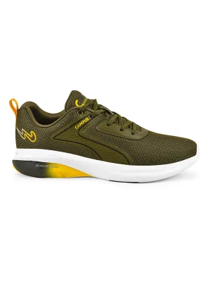 CAMP-THRIVE Olive Men's Running Shoes