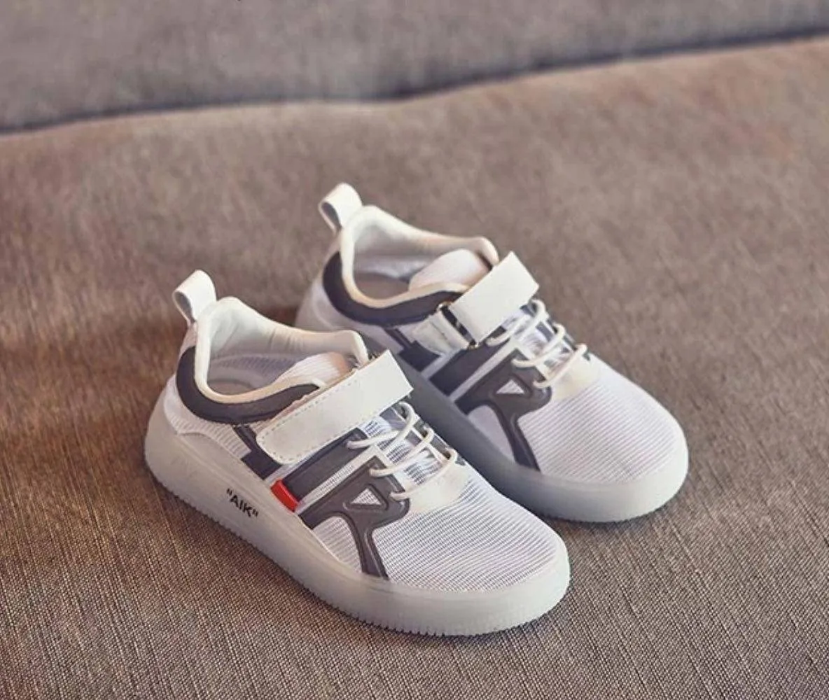 Casual Children Breathable Solid Sport Sneakers Shoes
