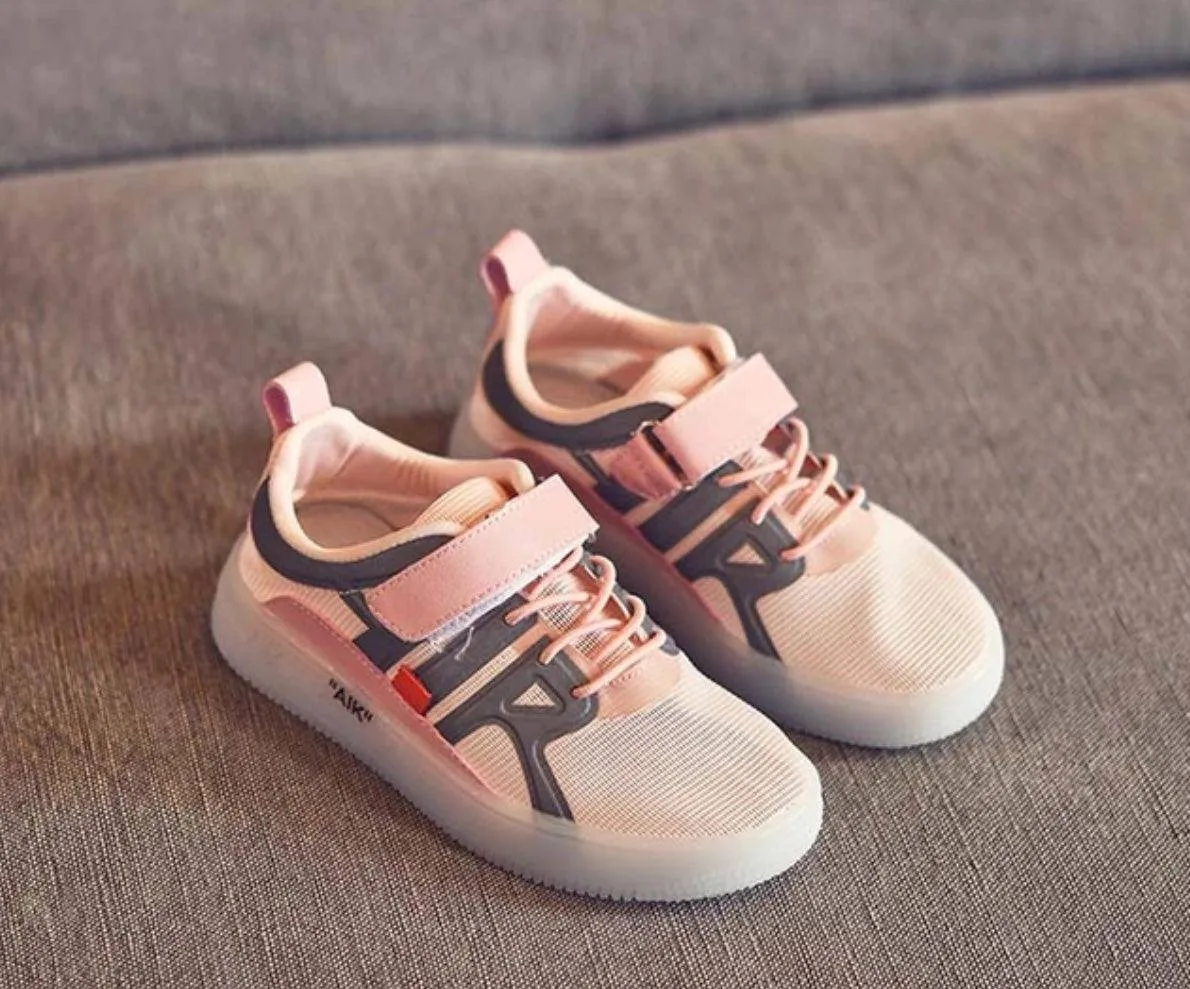 Casual Children Breathable Solid Sport Sneakers Shoes