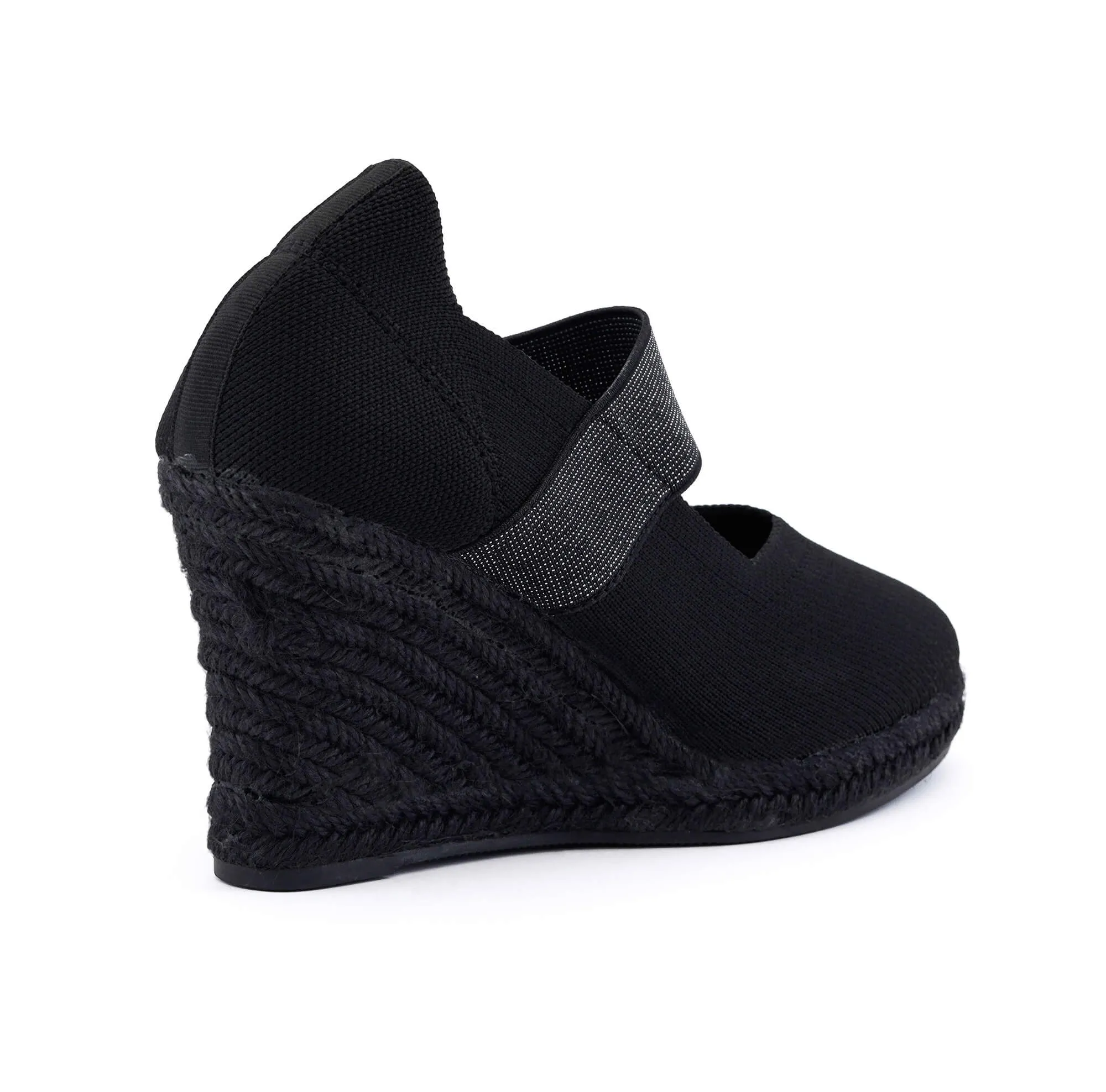 Catania Black Espadrilles