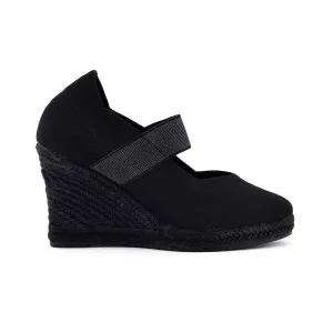 Catania Black Espadrilles