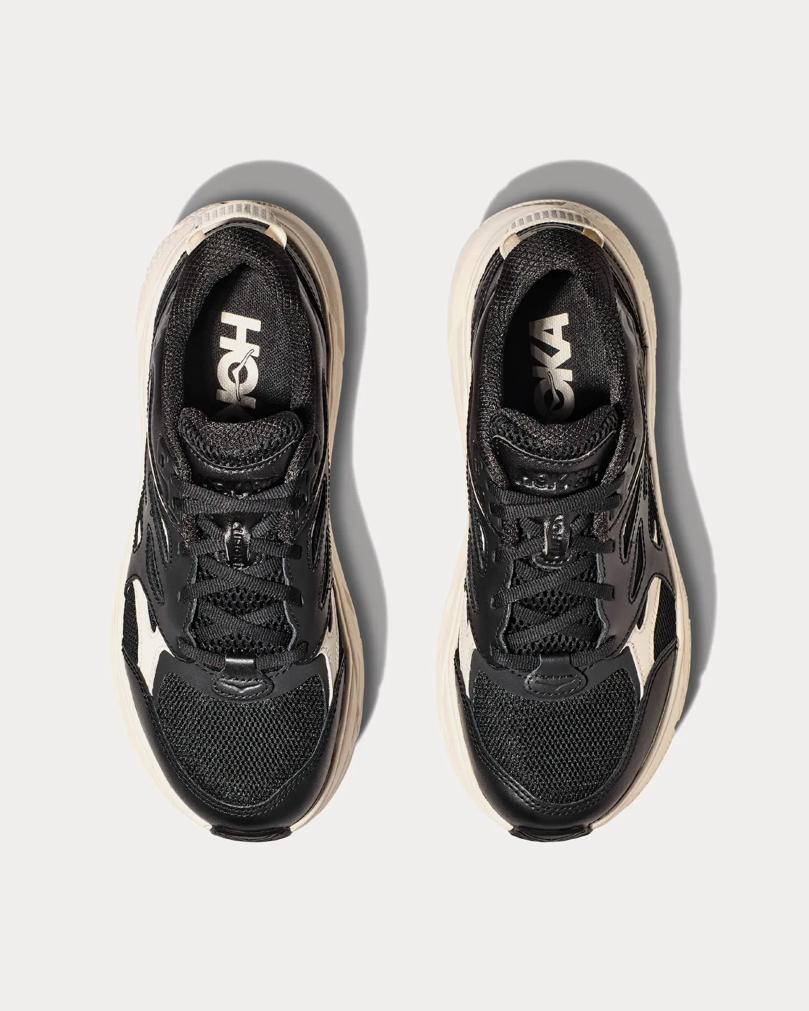 Clifton L Obsidian / Alabaster Running Shoes