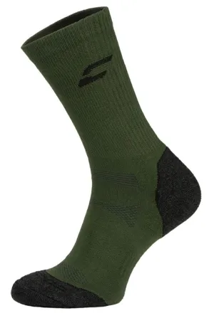 COMODO - Trekking Performance Socks (3-5.5 / Khaki Green - Black)